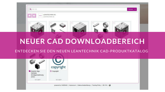 Neuer CAD-Downloadbereich